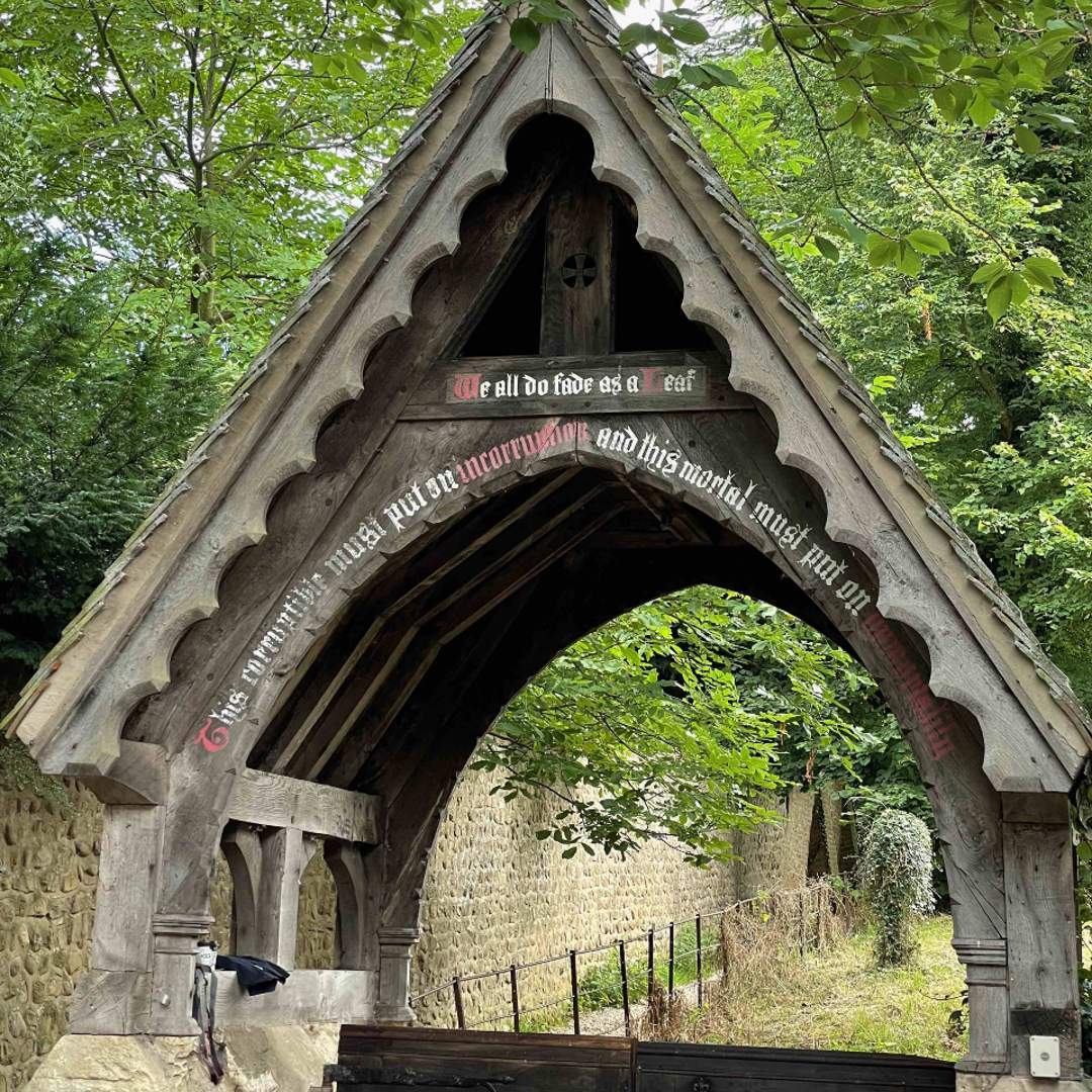 Whixley Church lychgate